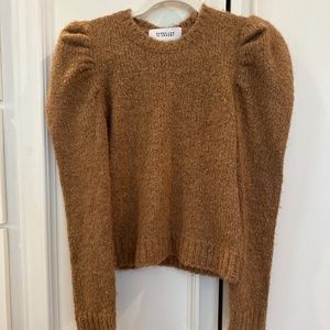 Derek Lam 10 Crosby Locken Puff Sleeve Sweater